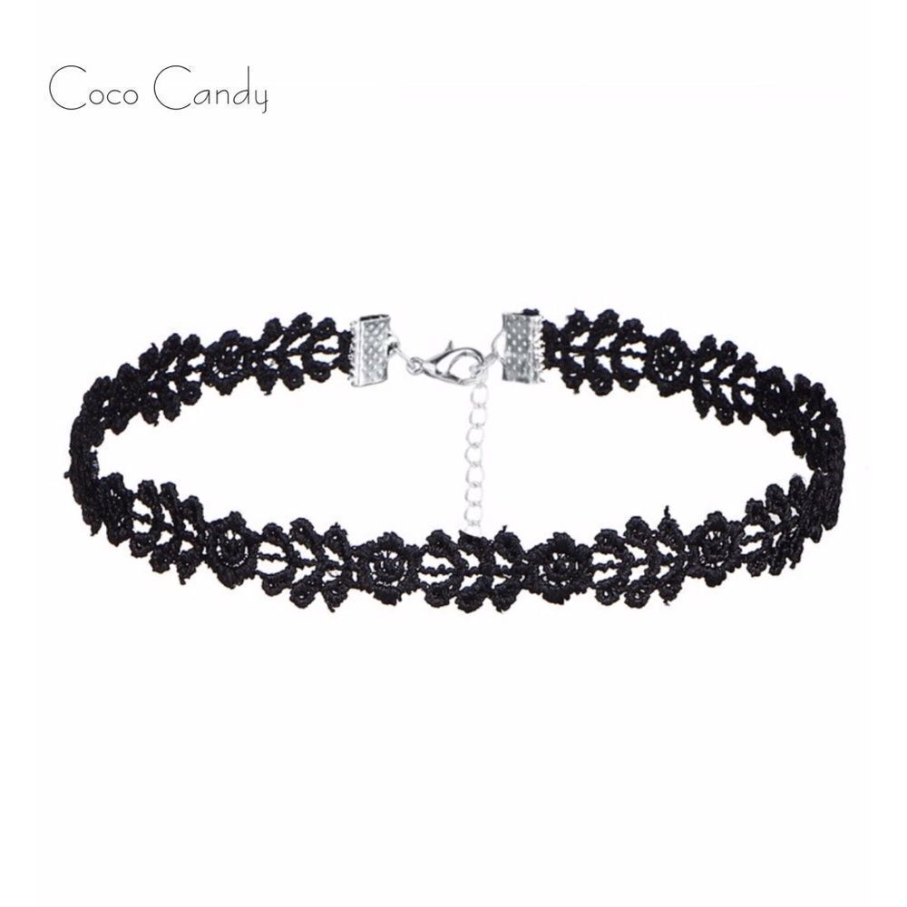 🆕Black Flower Lace Choker Necklace